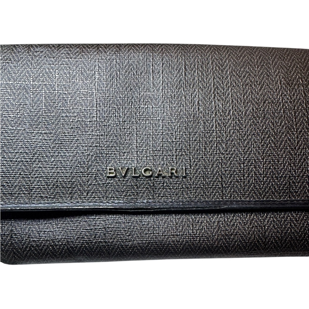 Bvlgari Herringbone Wallet - Picture 7 of 7